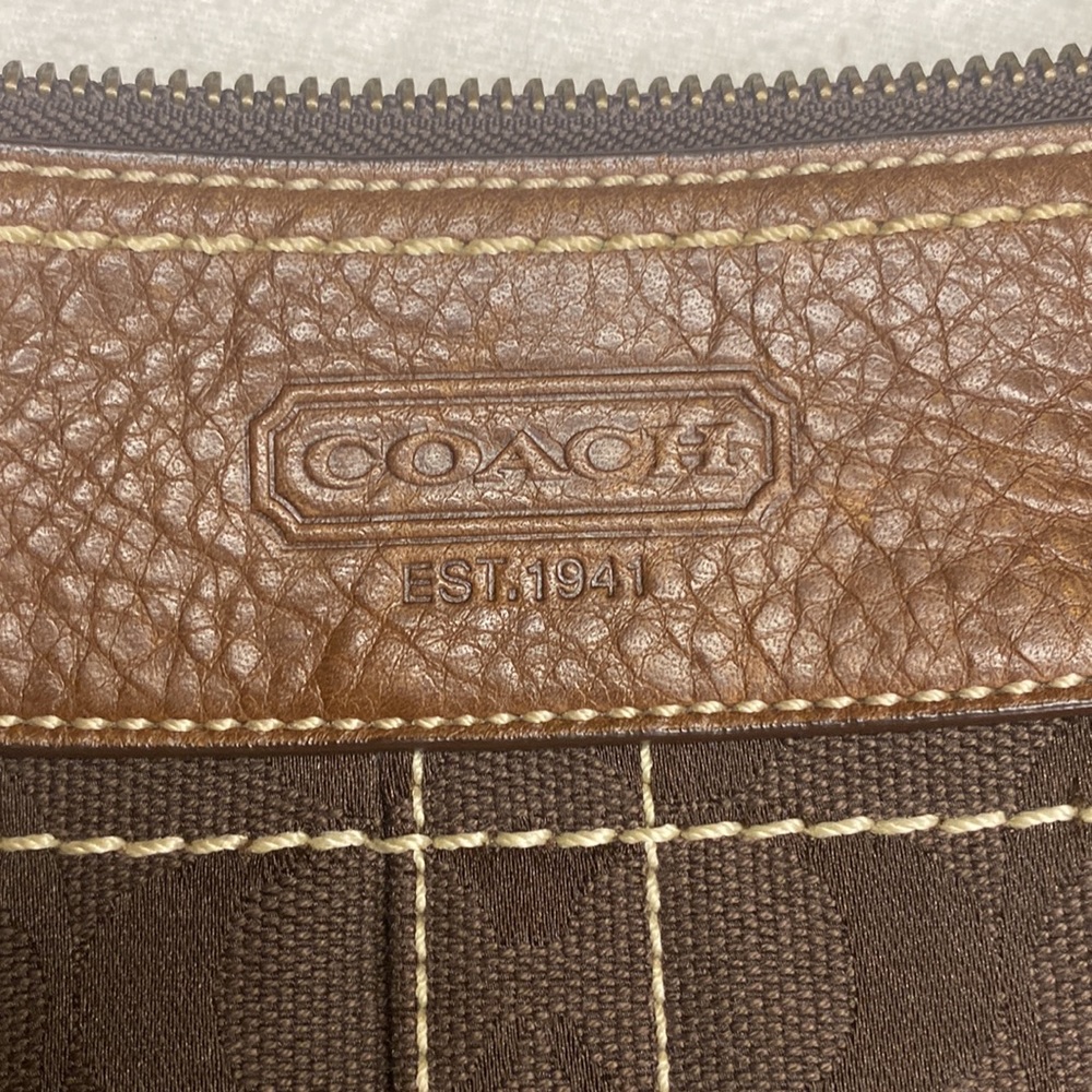 NWOT Coach brown crossbody/ shoulder purse - Picture 8 of 9